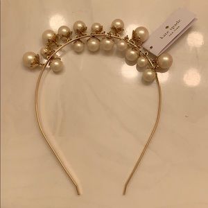 Kate Spade pearl headband ♠️
